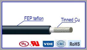 Cable de teflón resistente a altas temperaturas AWM 1591