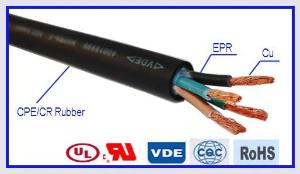 Cable de alimentación - Cable aislado de silicona multiconductor H05RN-F