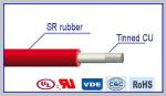 Cable eléctrico de silicona resistente al calor AWM 3132