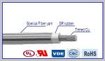 Cable trenzado de silicona y fibra de vidrio - Cable aislado para motor AWM 3640