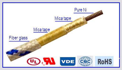  Cable eléctrico resistente al fuego y a altas temperaturas AMP 600 